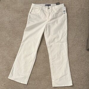 Wit & Wisdom Cream Flare Jeans